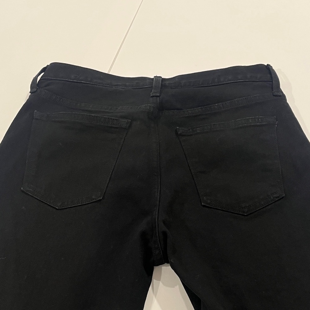Old Navy Black Straight-Leg Jeans - Picture 7 of 7